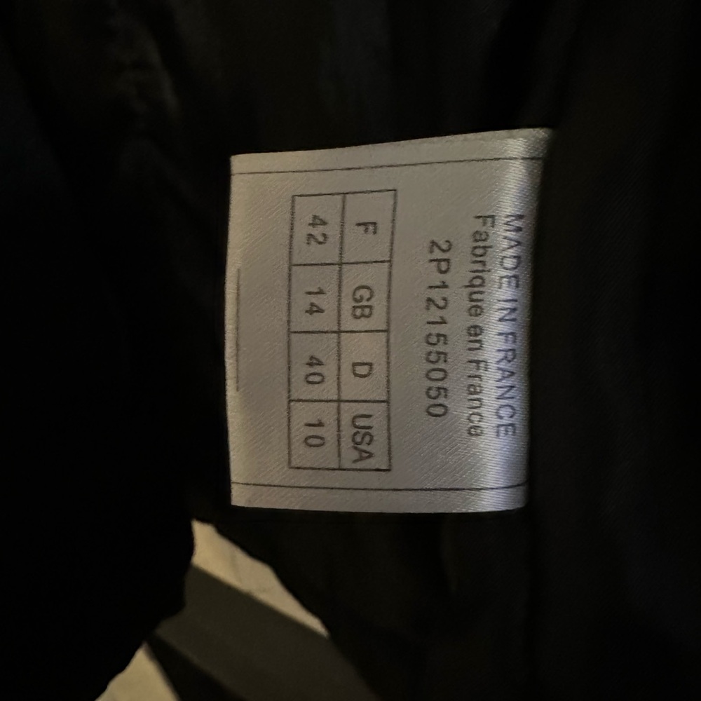 Dior Elegant Black Vest - Picture 9 of 12